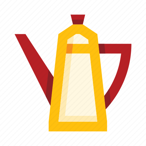 Coffee, pot, kettle, tea, kitchen, teapot, tableware icon - Download on Iconfinder