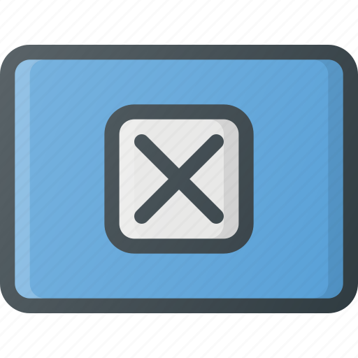 Key, keyboard, type, x icon - Download on Iconfinder