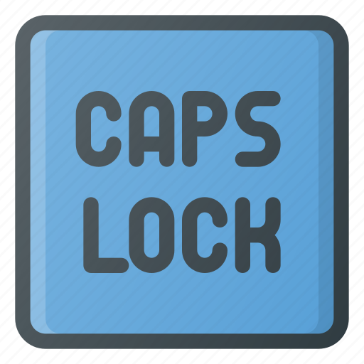 Caps, keyboard, lock, type icon - Download on Iconfinder