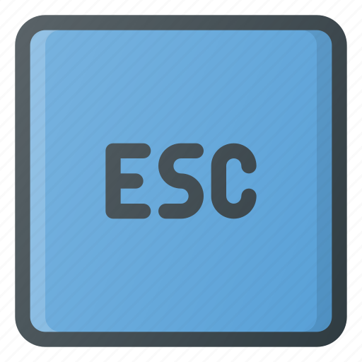 Esc, keyboard, type icon - Download on Iconfinder