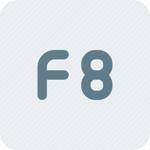 F8, keyboard, computer, key icon - Download on Iconfinder