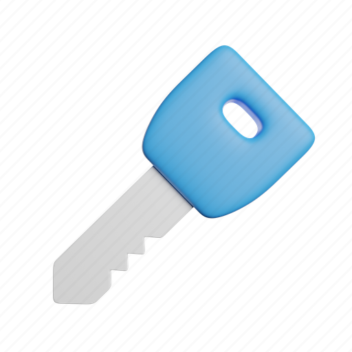 Key, car, front, lock, protection, password, transport 3D illustration - Download on Iconfinder