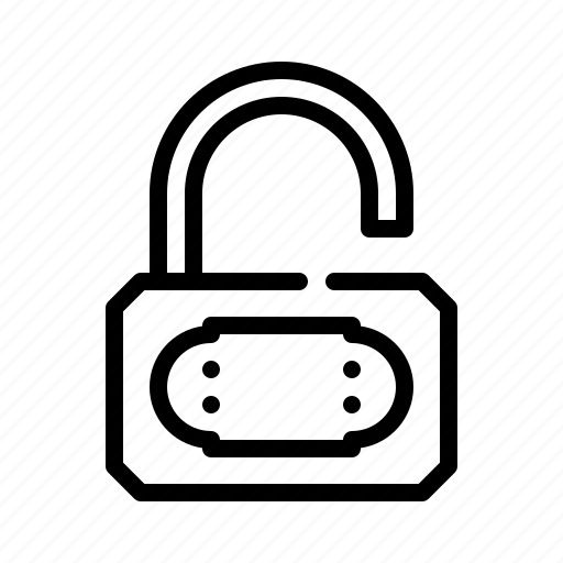 Open, padlock, unblocked, unsecure, unprotected, unlock icon - Download on Iconfinder