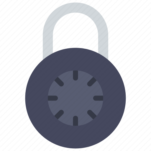 Dial, lock, locksmith, security, locked icon - Download on Iconfinder