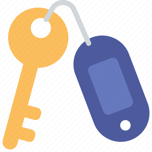 Oval, key, chain, locksmith, security icon - Download on Iconfinder