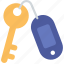 oval, key, chain, locksmith, security 