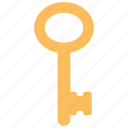oval, key, locksmith, security, unlock