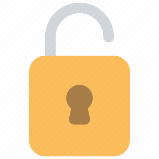 Unlocked, lock, locksmith, security, unlock icon - Download on Iconfinder