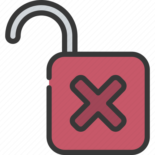 Bad, lock, locksmith, security, damaged icon - Download on Iconfinder