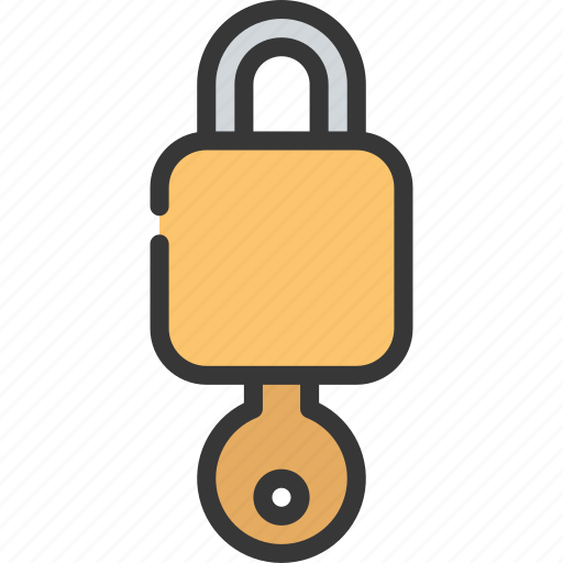 Key, in, lock, locksmith, security, unlock icon - Download on Iconfinder