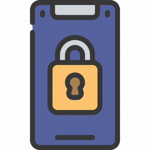 Locked, mobile, locksmith, security, phone, secure icon - Download on Iconfinder