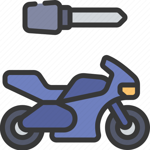 Motorbike, key, locksmith, security, vehicle icon - Download on Iconfinder