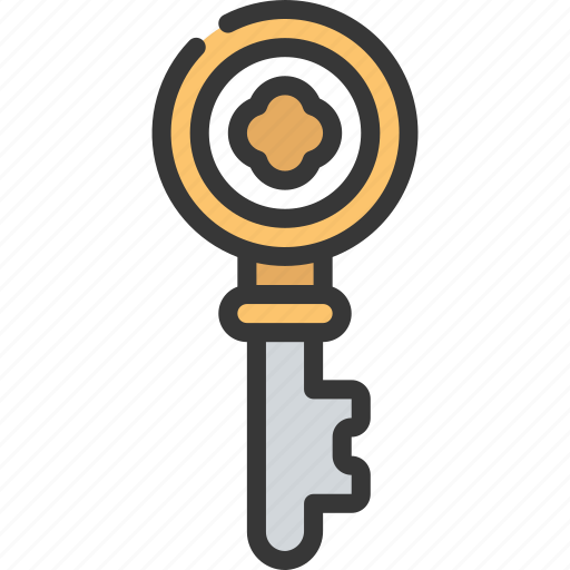 Old, style, key, locksmith, security, retro icon - Download on Iconfinder