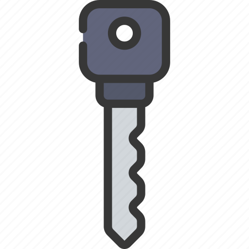 Rectangle, top, key, locksmith, security, secure icon - Download on Iconfinder