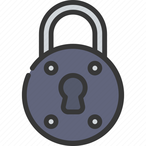 Rounded, lock, locksmith, security, unlock icon - Download on Iconfinder