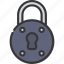 rounded, lock, locksmith, security, unlock 