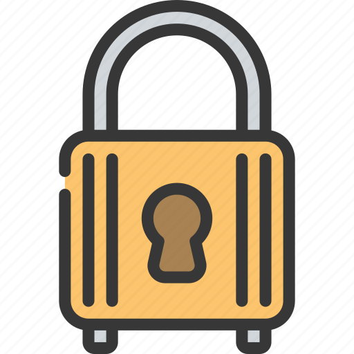 Through, lock, locksmith, security, locked icon - Download on Iconfinder