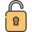unlocked, lock, locksmith, security, unlock 