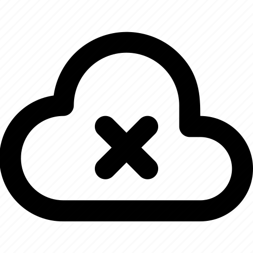 Website, cloud cancel, storage, fail, cloud, remove icon - Download on Iconfinder