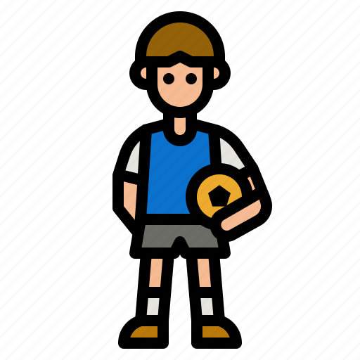 Child, soccer, football, player, kid icon - Download on Iconfinder