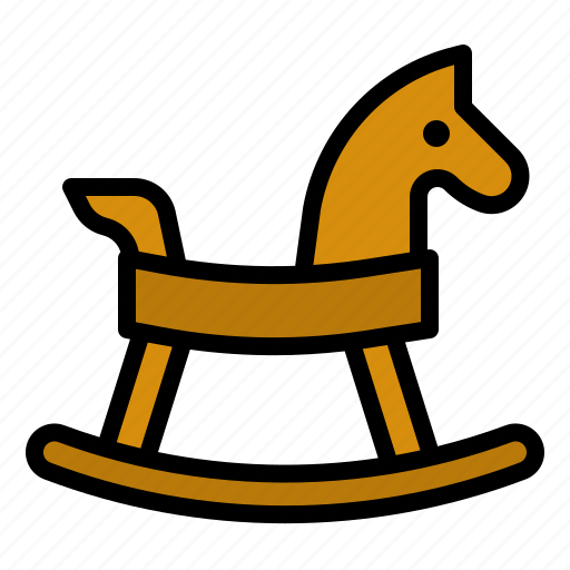 Toy, horse, kid, rocking, childhood icon - Download on Iconfinder
