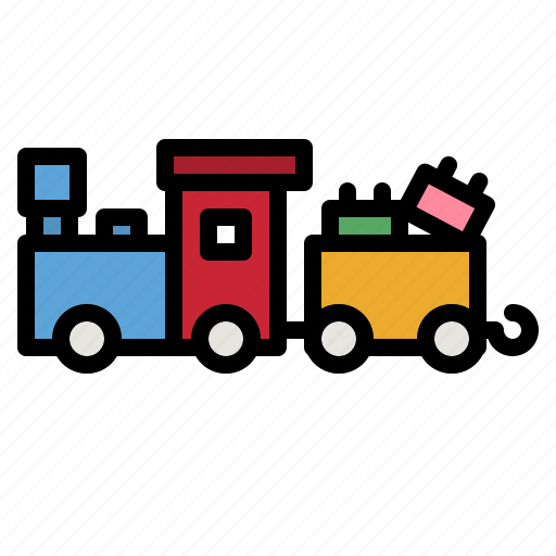 Train, toy, mini, kid, baby icon - Download on Iconfinder