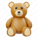 teddy, bear, toy, teddy bear, baby, cute, cartoon, animal, wildlife 