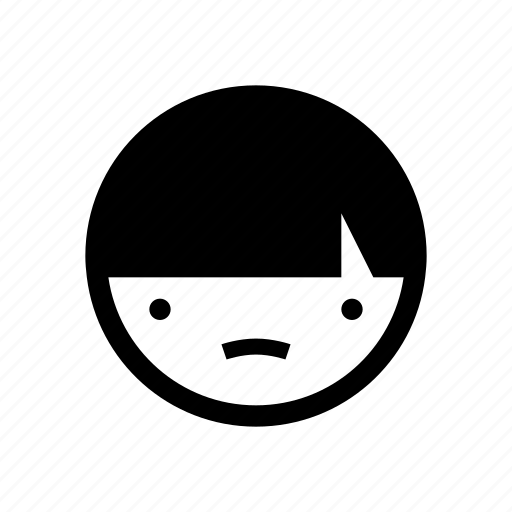 Boy, sad, unhappy, unsatisfied, face, feeling, emotion icon - Download on Iconfinder