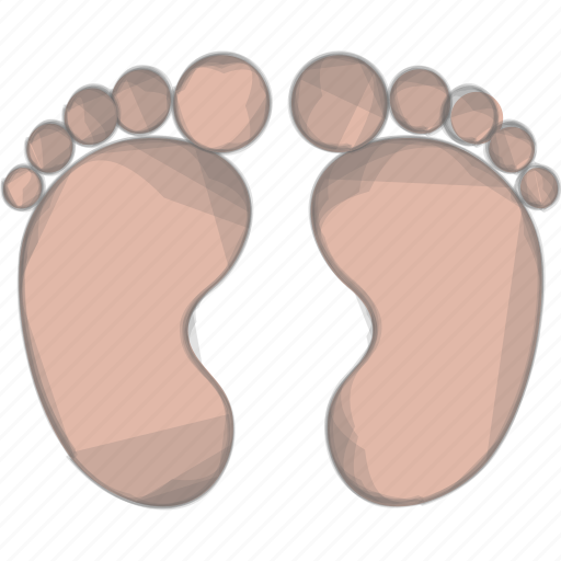 Baby, feet, newborn, walk icon - Download on Iconfinder