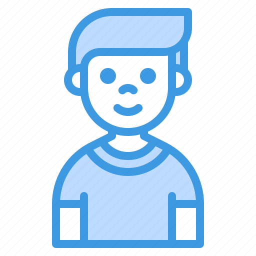 Boy, male, child, kid, avatar icon - Download on Iconfinder