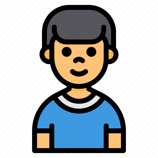 Boy, male, child, nerd, avatar icon - Download on Iconfinder