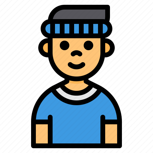 Boy, male, exercise, youth, avatar icon - Download on Iconfinder