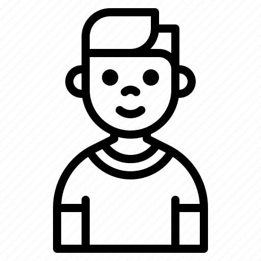 Boy, nerd, child, youth, avatar icon - Download on Iconfinder