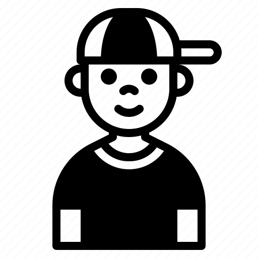 Boy, cap, child, youth, avatar icon - Download on Iconfinder