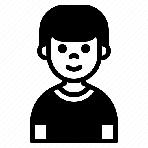 Boy, male, child, nerd, avatar icon - Download on Iconfinder