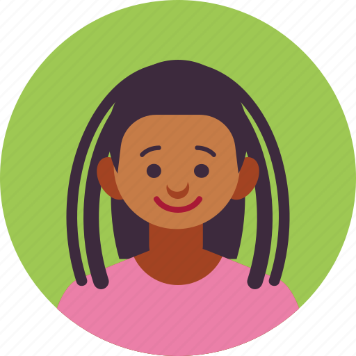 Braids, girl, kids, portrait, smile, teen, teenager icon - Download on Iconfinder