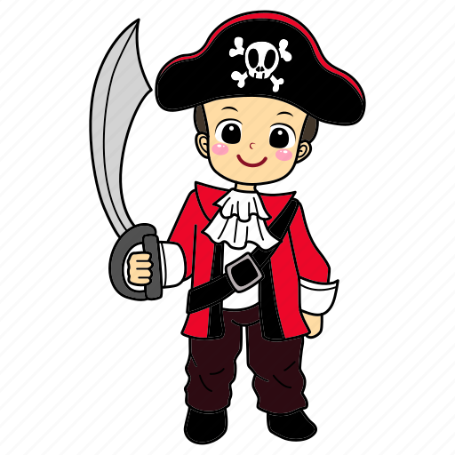 Costume, carnival, people, garment, party, fashion, pirates icon - Download on Iconfinder