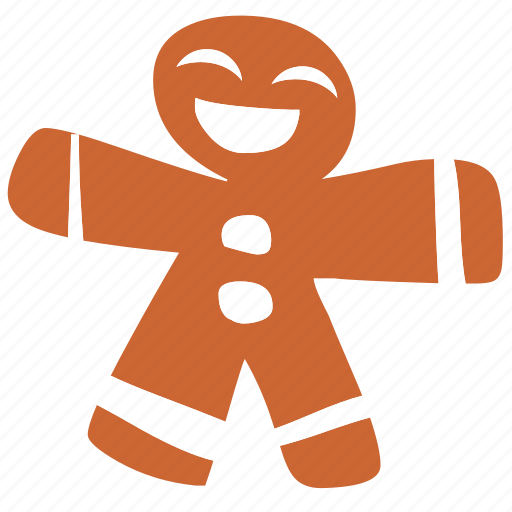 Boy, christmas, cookie, face, gingerbread, man, smile icon - Download on Iconfinder