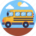 kindergarden, childhood, school bus