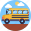 kindergarden, childhood, school bus 