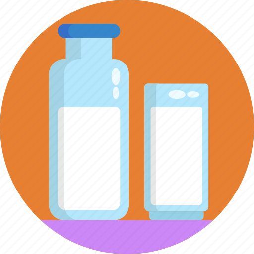 Glass, kindergarden, milk, bottle icon - Download on Iconfinder
