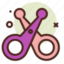 scissors, kid, children