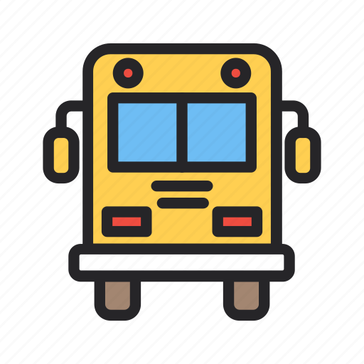 Bus, kindergarten, school, transportation icon - Download on Iconfinder