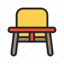 chair, furniture, kindergarten