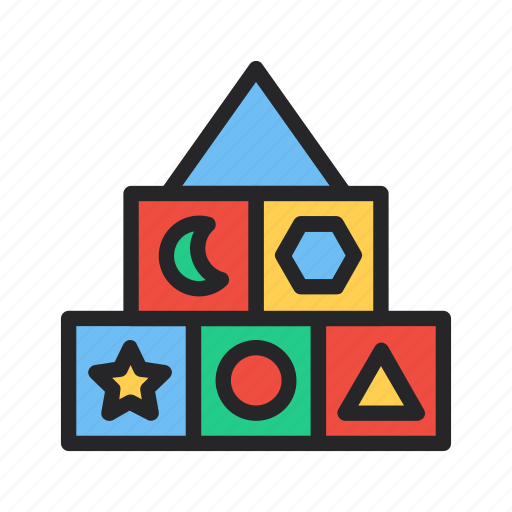 Box, cubes, kindergarten, puzzle, toys icon - Download on Iconfinder
