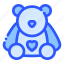 teddy, cute, bear, toy, childhood 