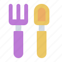 cutlery, restaurant, eat, meal, spoon, and, fork, kindergarten