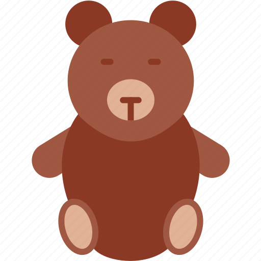 Teddy, bear, animal, baby, child, stuffed icon - Download on Iconfinder