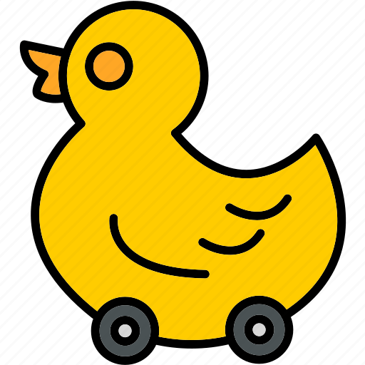 Duck, toy, animal, duckling, nature, young icon - Download on Iconfinder