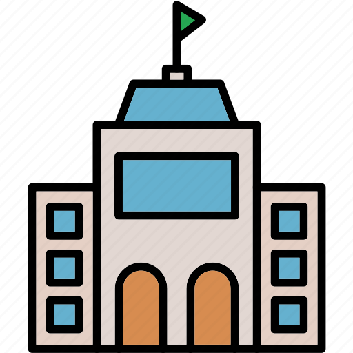 School, building, college, education, highschool, learning icon - Download on Iconfinder
